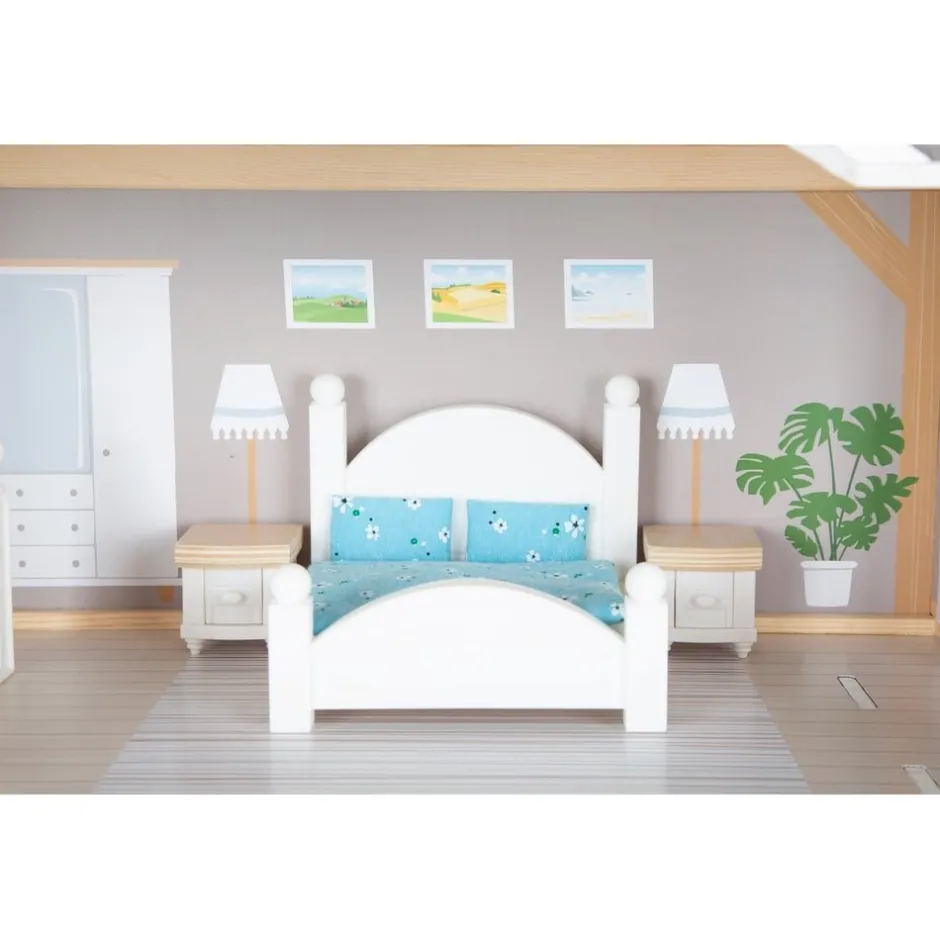 maison_de_poupe_pour_enfa_19.webp Small Foot Maisons De Poupées Et Accessoires>Maison de Poupée pour Enfants - Manoir