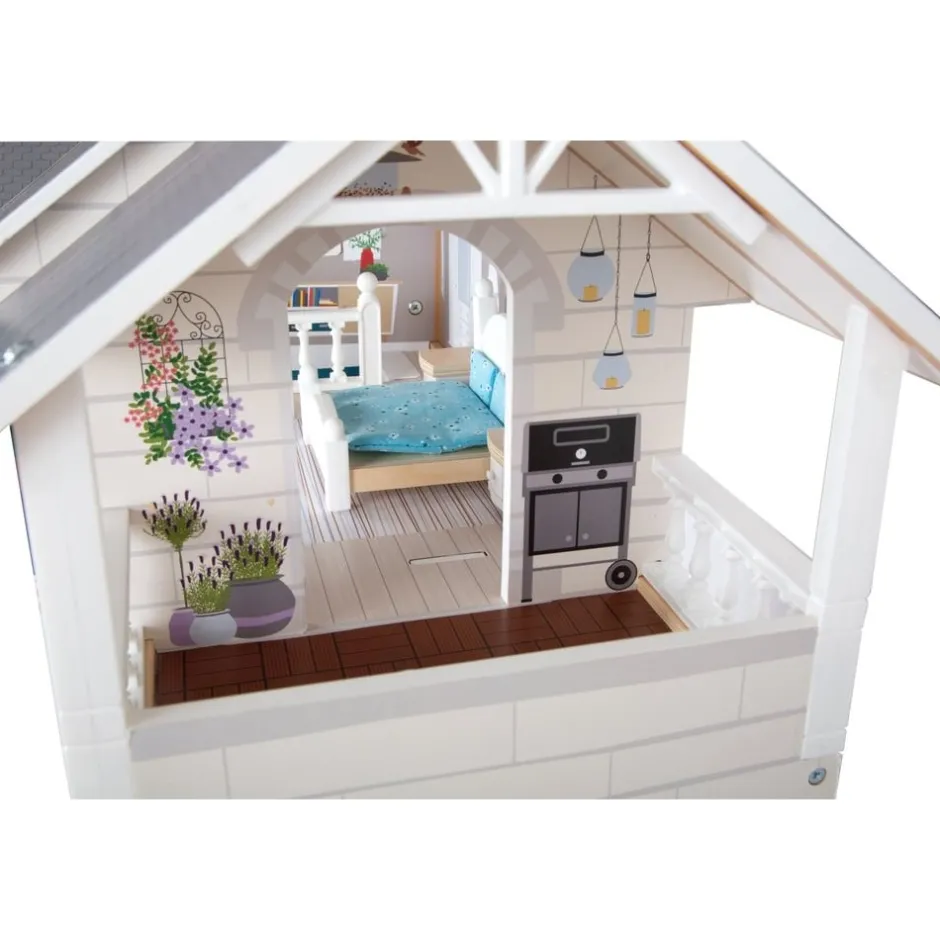 maison_de_poupe_pour_enfa_8-1.webp Small Foot Maisons De Poupées Et Accessoires>Maison de Poupée pour Enfants - Manoir