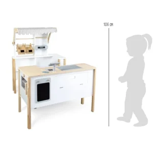 Small Foot Cuisines, Dinettes Et Marchandes>Marchande Modulable en Bois (Enfant) Ma Petite Epicerie