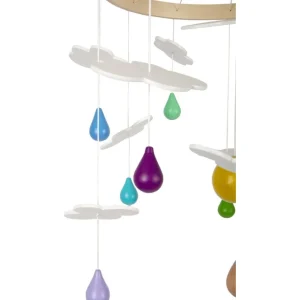 Small Foot Mobiles Pour Bébés>Mobile en Bois pour Bébé - Jour de Pluie