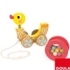 Goula Jouets À Tirer Et À Pousser>Mon joli caneton en bois à tirer pour enfants