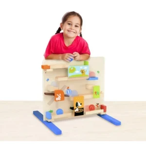 Wonderworld Circuits À Billes En Bois | Circuits Et Cascades>Mon Premier Circuit à Billes en Bois - Rotation