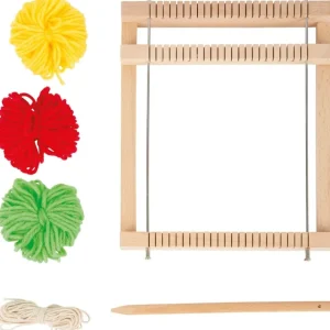 Small Foot Loisirs Créatifs>Mon Premier Métier à Tisser en Bois pour Enfant