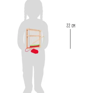 Small Foot Loisirs Créatifs>Mon Premier Métier à Tisser en Bois pour Enfant