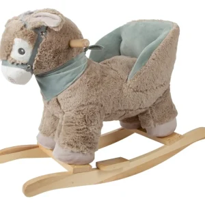 Small Foot Jouets À Bascule Et Porteurs>Âne à Bascule en Bois pour Bébé - Mon Âne Mon Âne