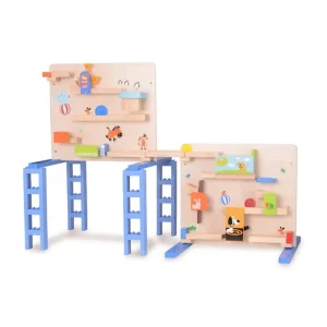 Wonderworld Circuits À Billes En Bois | Circuits Et Cascades>Pack Mon Premier Circuit à Billes en Bois