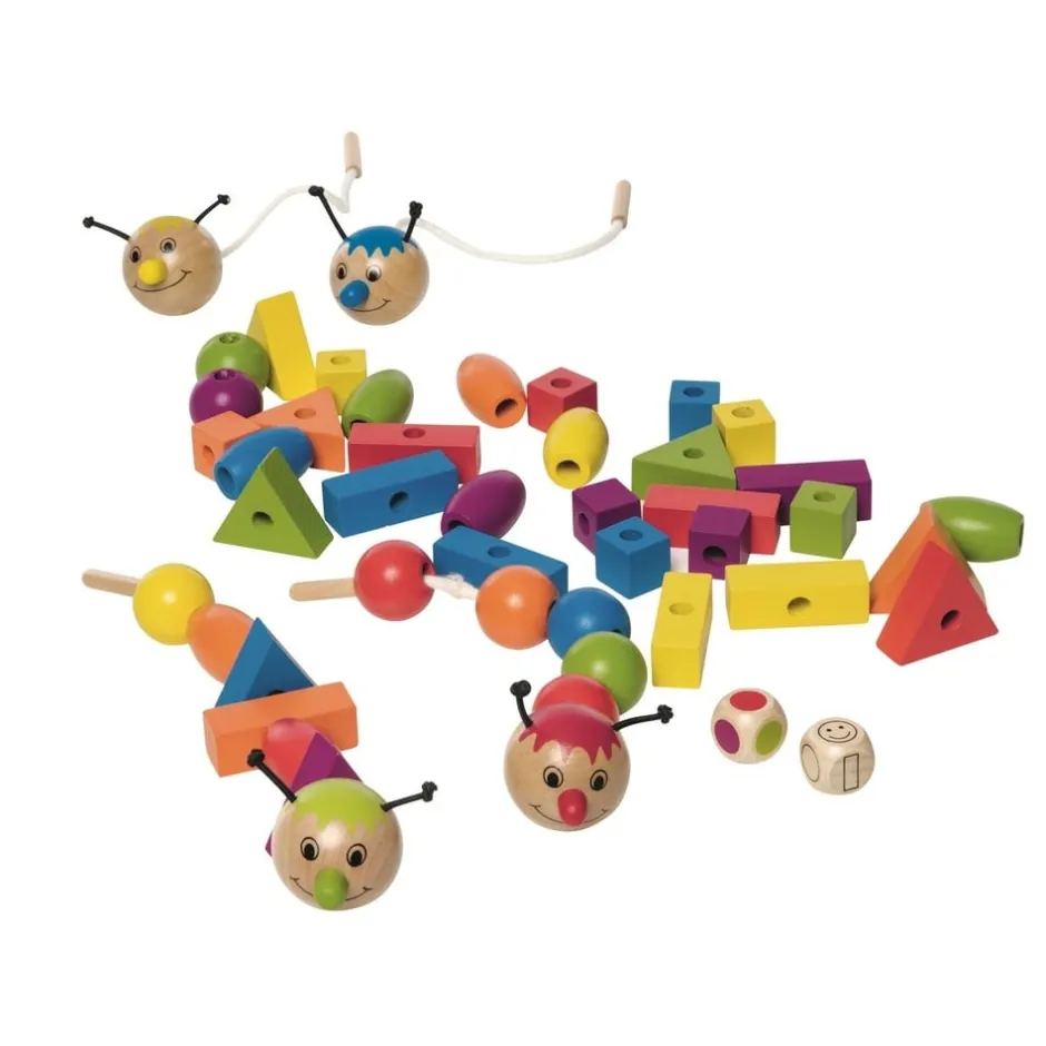 perles__enfiler_en_bois_l_0.webp Beleduc Jeux De Mémoire Et D'association>Perles à enfiler en bois L'atelier des chenilles