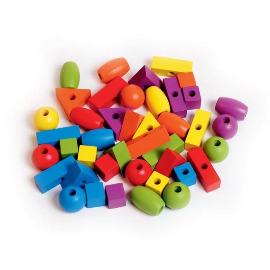 perles__enfiler_en_bois_l_3.webp Beleduc Jeux De Mémoire Et D'association>Perles à enfiler en bois L'atelier des chenilles