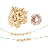 Small Foot Loisirs Créatifs>Perles en Bois à Enfiler - Alphabet pour Enfant