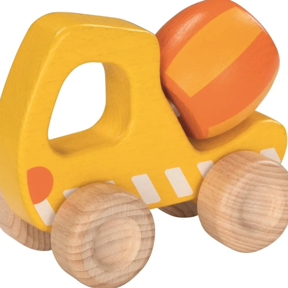 petite_btonnire_en_bois_p_0.webp Goki Voitures Et Véhicules>Petite bétonnière en bois pour enfants