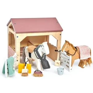 Tender Leaf Petits Univers>Petite Écurie en Bois pour Enfant