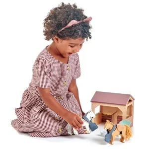 Tender Leaf Petits Univers>Petite Écurie en Bois pour Enfant