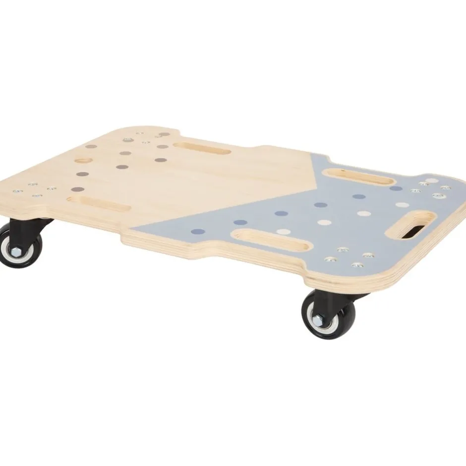 planche__roulettes_en_boi_0.webp Small Foot Sport Et Activités D'extérieur>Planche à Roulettes en Bois Enfant La Magie de la Glisse