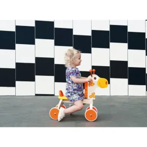 Scratch Jouets À Bascule Et Porteurs>Porteur en Bois pour Bébé - Girafe