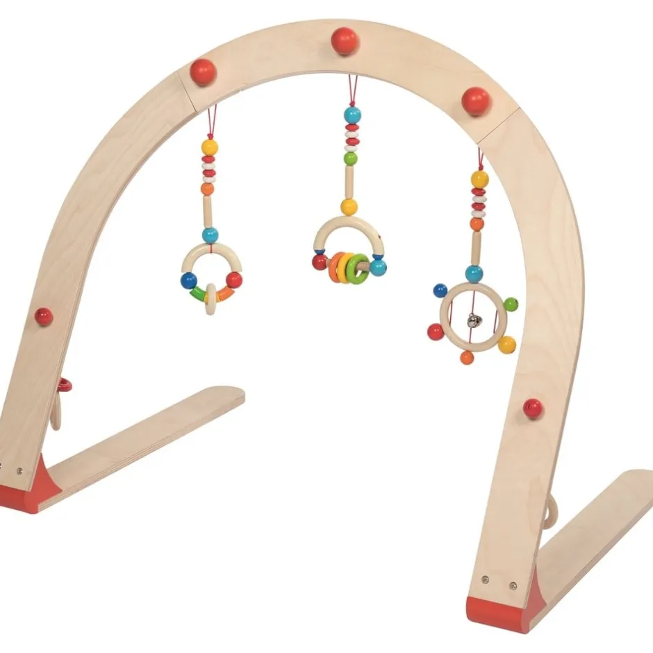 portique_dactivits_en_boi_0.webp Heimess Premiers Jeux D'éveil Et Accessoires Bébé>Portique d'activités en bois Bébé Eveil coloré