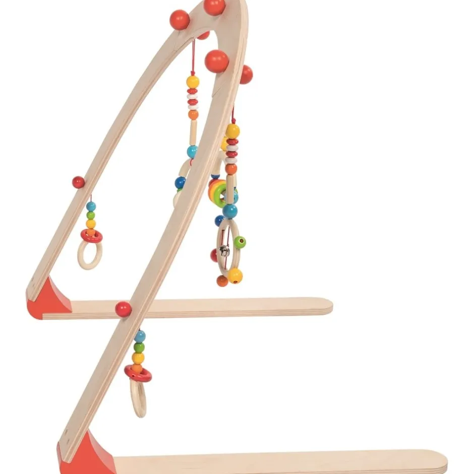 portique_dactivits_en_boi_1.webp Heimess Premiers Jeux D'éveil Et Accessoires Bébé>Portique d'activités en bois Bébé Eveil coloré