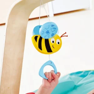 Hape Toys Premiers Jeux D'éveil Et Accessoires Bébé>Portique d'éveil pour bébé portable (bois, tissu)