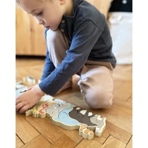 Small Foot Puzzles | Lettres, Écriture Et Langage>Puzzle 26 pcs - L'Alphabet des Animaux pour Enfant