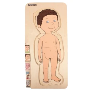 Beleduc Puzzles | Astronomie, Géographie Et Biologie>Puzzle 29 PCS Bois À la Découverte du Corps Humain