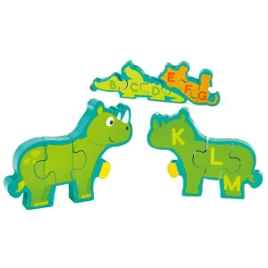 Hape Toys Puzzles | Lettres, Écriture Et Langage>Puzzle 26 PCS Bois Animaux Alphabétiques Enfant