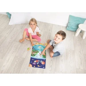Beleduc Puzzles>Puzzle 45 PCS Bois Des Drofondeurs Marines au Cosmos