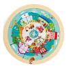 Hape Toys Puzzles>Puzzle 19 PCS Bois pour Enfant La Ronde des Métiers