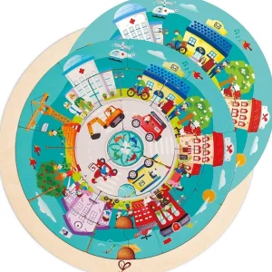 Hape Toys Puzzles>Puzzle 19 PCS Bois pour Enfant La Ronde des Métiers