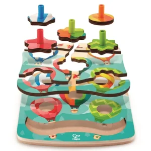 Hape Toys Puzzles>Puzzle 11 PCS Bois Vol en Montgolfière Enfant