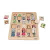 Beleduc Puzzles>Puzzle 30 PCS en Bois pour Enfant - Méli-mélo