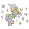 Ludattica Puzzles>Puzzle 48 Pièces en Bois pour Enfant - Licorne