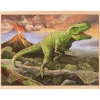 Goki Puzzles>Puzzle 96 Pièces en Bois pour Enfant Tyrannosaurus rex