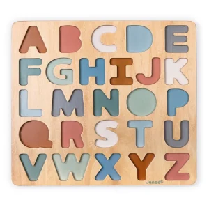 Janod Lettres, Écriture Et Langage>Puzzle Alphabet Sweet Cocoon en Bois pour Enfant