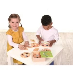 Beleduc Puzzles | Astronomie, Géographie Et Biologie>Puzzle Éducatif Enfant 30 PCS Bois Transformation