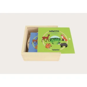 Beleduc Puzzles | Astronomie, Géographie Et Biologie>Puzzle Éducatif Enfant 45 PCS Bois Habitat Naturel