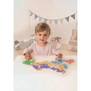 Beleduc Puzzles Premier Âge>Puzzle en bois pour enfant - Animaux de la savane