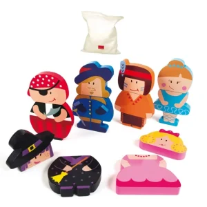 Goula Puzzles Premier Âge>Puzzle magnétique en bois - Bande de pirates