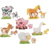 Goki Puzzles Premier Âge>Puzzle pour enfants - Bienvenue à la ferme