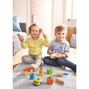 Haba Jouets Musicaux>Set d'Instruments de Musique en Bois pour Enfant