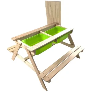 Sunny Sport Et Activités D'extérieur>Table Jeux d’Eau et de Sable en Bois pour Enfant