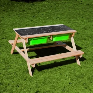 Sunny Sport Et Activités D'extérieur>Table Jeux d’Eau et de Sable en Bois pour Enfant