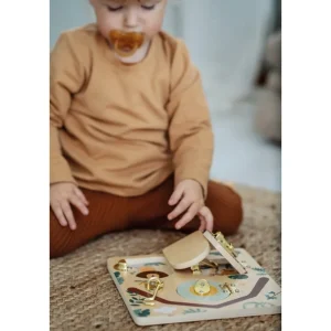 Small Foot Bouliers, Looping Et Tables Multi-activités>Tableau d'Activités Enfant Montessori - Verrous