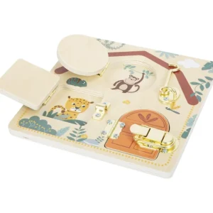 Small Foot Bouliers, Looping Et Tables Multi-activités>Tableau d'Activités Enfant Montessori - Verrous