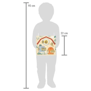 Small Foot Bouliers, Looping Et Tables Multi-activités>Tableau d'Activités Enfant Montessori - Verrous