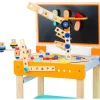Small Foot Etablis, Outils Et Bricolage>Établi de Bricolage avec Table à Dessin Bois Enfant