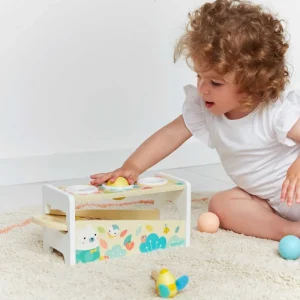 Janod Jouets Musicaux | Jouets À Enfiler Et À Marteler>Tap Tap Xylo Pure - Jouet Bébé en Bois à Marteler