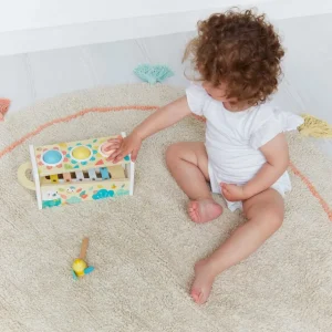 Janod Jouets Musicaux | Jouets À Enfiler Et À Marteler>Tap Tap Xylo Pure - Jouet Bébé en Bois à Marteler