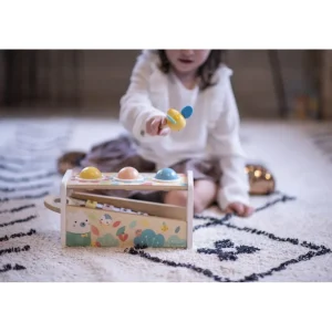 Janod Jouets Musicaux | Jouets À Enfiler Et À Marteler>Tap Tap Xylo Pure - Jouet Bébé en Bois à Marteler