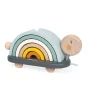 Janod Jouets À Tirer Et À Pousser>Tortue Arc-En-Ciel Sweet Cocoon en Bois à Tirer Bébé