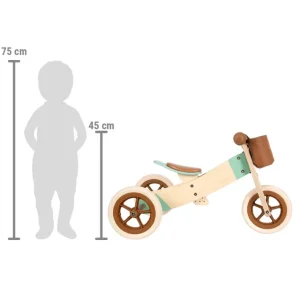 Small Foot Draisiennes Et Tricycles>Tricycle et Draisienne 2 en 1 - Pistache Caramel