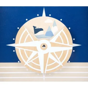 Small Foot Trotteurs Et Chariots De Marche>Trotteur Voyage Marin en Bois pour Bébé